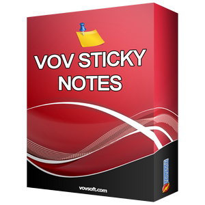 Vov Sticky Notes 8.7 + Portable