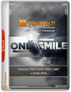Windows 11 x64 Rus by OneSmiLe [22631.3447]